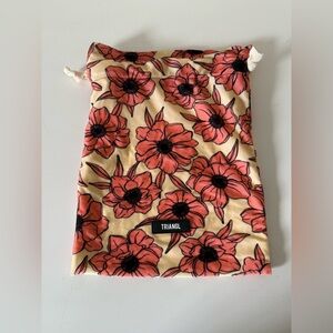 Triangl Velvet Floral Bag